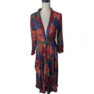 NWT FARM Rio Multicolor Floral Maxi Dress